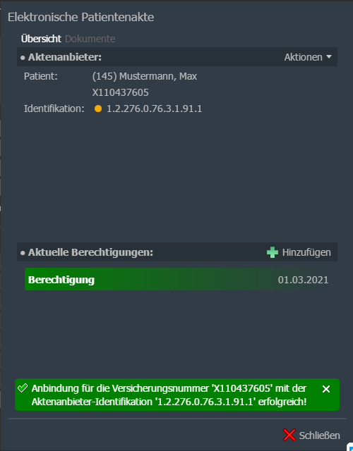 VISInext ePA-Modul der BDV Dental GmbH & Co. KG - Telematikinfrastruktur